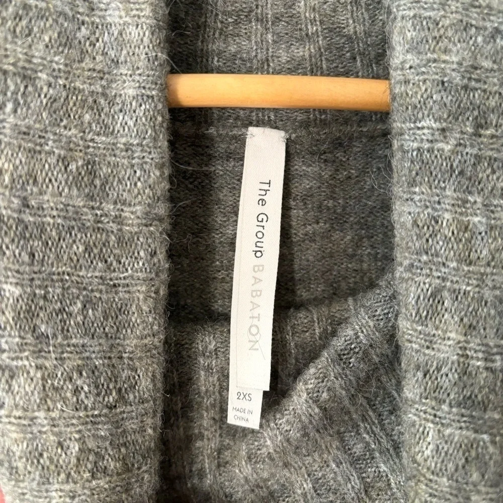 The Group By Babaton | Plutarch Turtleneck Sweater Olive Green Size XXS Aritzia - Picture 5 of 11